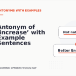 Antonym of ‘increase’ with Example Sentences