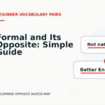 Formal and Its Opposite: Simple Guide